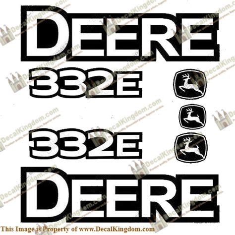 john deere 332 skid steer decals|46 results for john deere 332 decals .